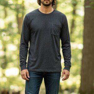 Dam Good Supply Co. Long Sleeve Pocket Tee - XXL